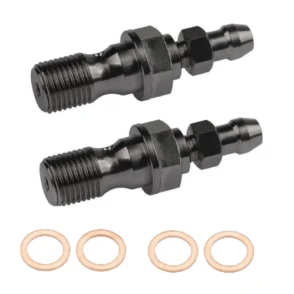 Yamaha MT-07 Front Brake Single Banjo Bolts Bleeder 2014-2025
