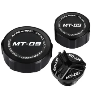 Yamaha MT-09 Front Rear Brake Fluid Reservoir Cap & Oil Filler Cap 2024