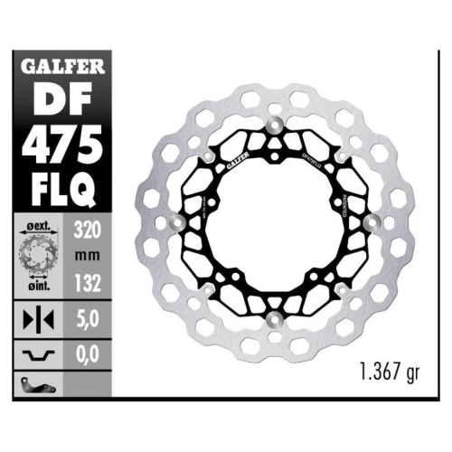 Yamaha MT-10 Front Brake Discs 2024