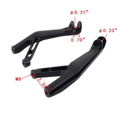 Yamaha YZF-R1 Rear Passenger Footpegs Bracket Kit 2021-2025