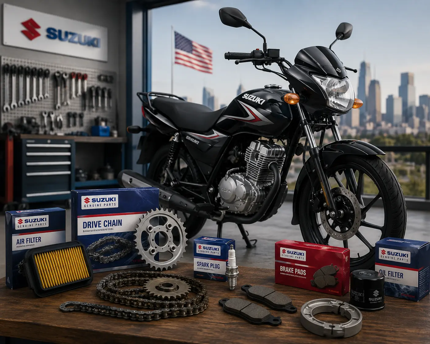 Best Suzuki Motorcycle Parts for Daily Riders in the USA