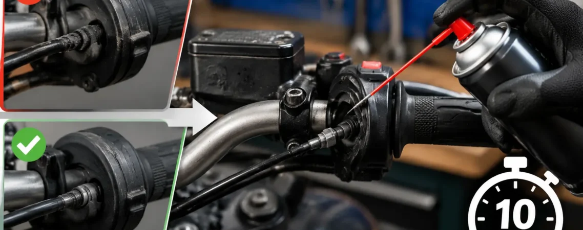 Fix Sticky Throttle Cable in 10 Minutes