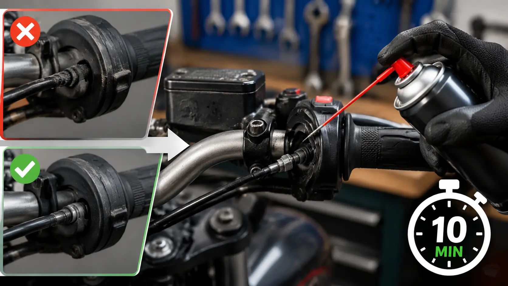 Fix Sticky Throttle Cable in 10 Minutes