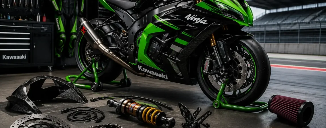 Kawasaki Ninja Track Parts That Matter Most
