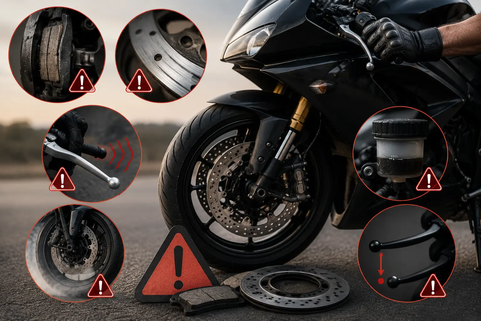 Top Signs Your Motorcycle Brakes Need Replacement