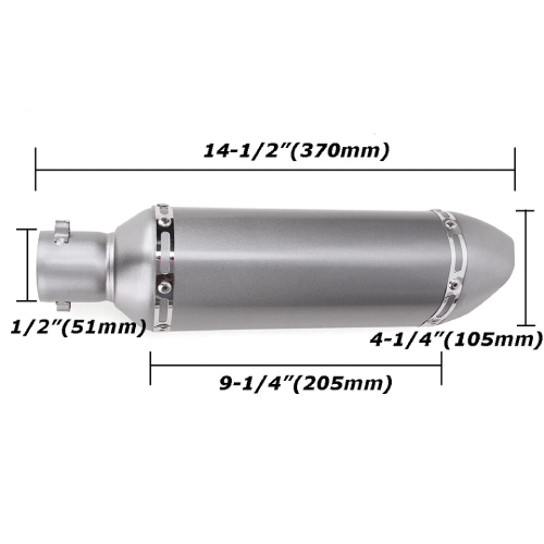 Yamaha Bolt XVS950 Exhaust Muffler With DB Killer 2017