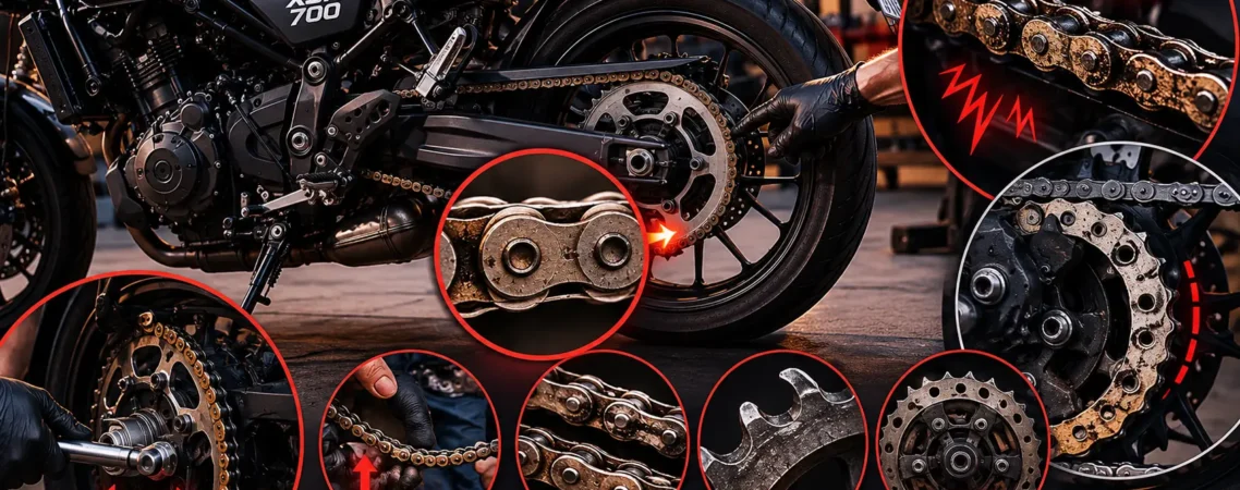 Yamaha XSR 700 Drive Chain Noise Problems and Their Real Causes