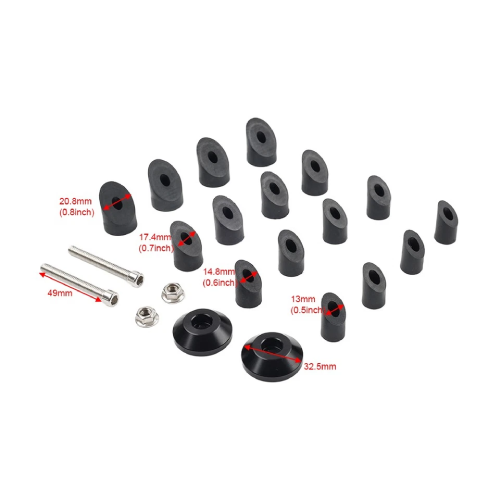 Harley-Davidson DYNA Low Rider EFI FXDLI Handlebar Hand Grips End Caps 2000-2009