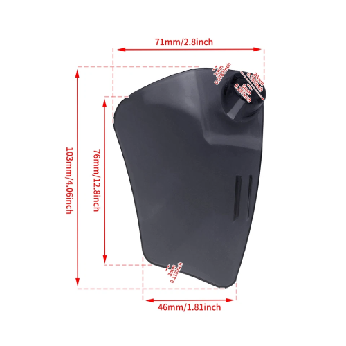 Harley-Davidson Low Rider ST FXLRST 117 Headlight Fairing Side Air Deflector 2022-2023