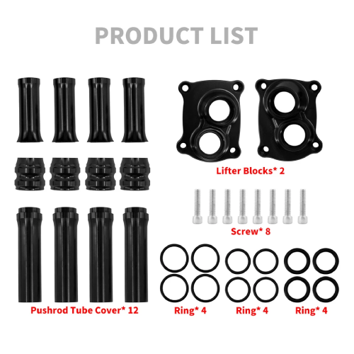 Harley-Davidson Low Rider ST FXLRST 117 Lifter Blocks Pushrod Tube Cover 2022-2023