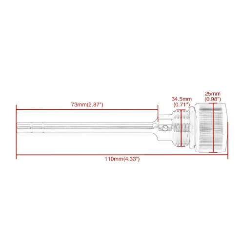 Harley-Davidson Low Rider ST FXLRST 117 Oil Dipstick 2022-2023