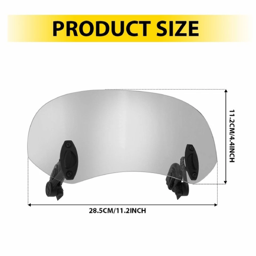 Harley-Davidson Nightster RH975 Adjustable Windshield Wind Deflector Spoiler Extension 2022