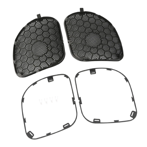 Harley Davidson Road Glide FLTRX Front Headlight Fairing Speakers Mesh Grilles 2018-2023