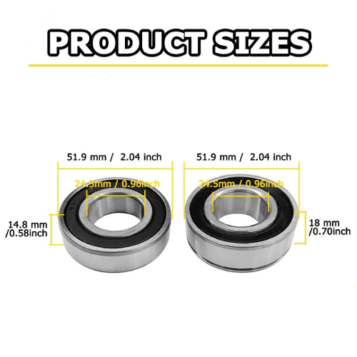 Harley-Davidson Road Glide Limited FLTRK Front Wheel Bearings 2020-2024