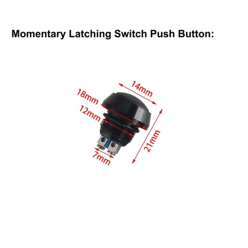 Harley-Davidson Sportster S RH1250S Turn Signal Latching Momentary Self-Locking Buttons 2021-2024