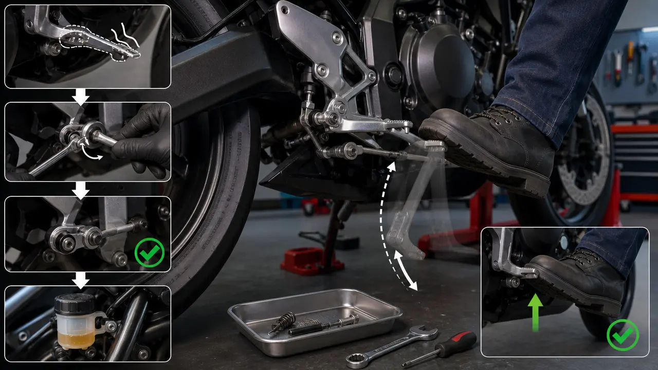 How to Fix Loose Rear Brake Pedal Feel in Minutes