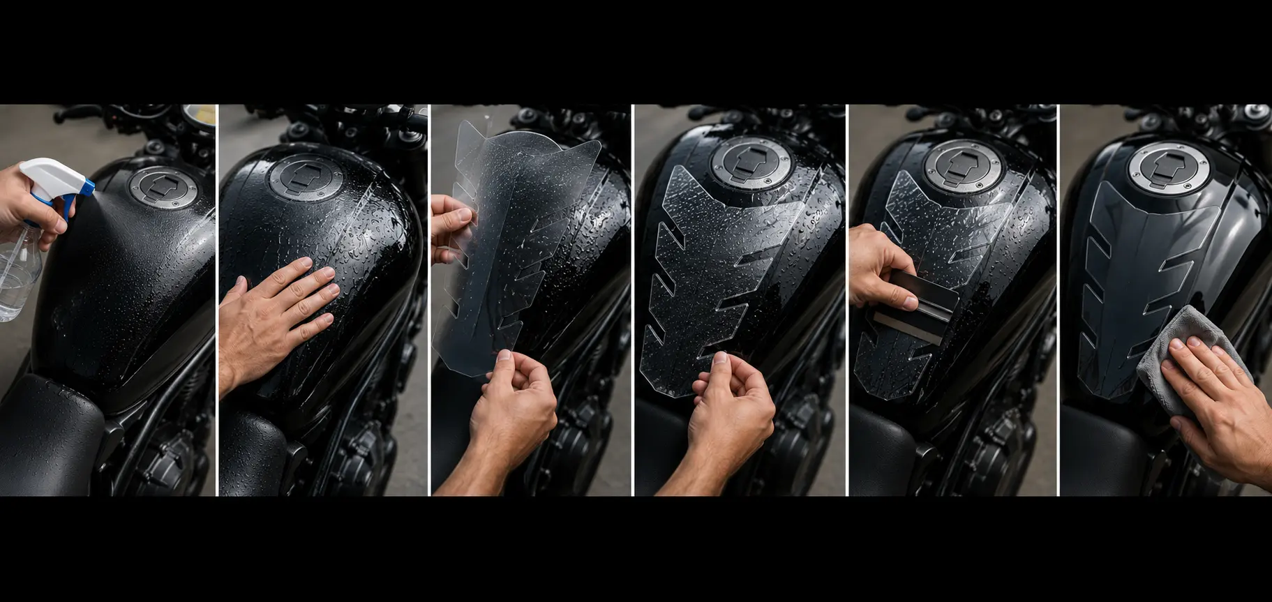 Use the Wet Application Method for Larger Protectors