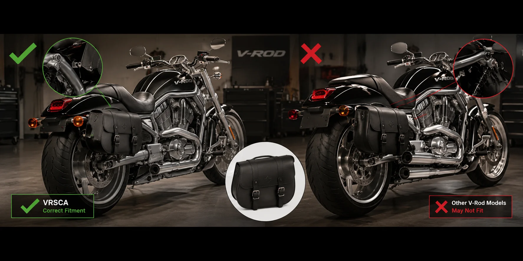 V-Rod VRSCA saddlebag fitment