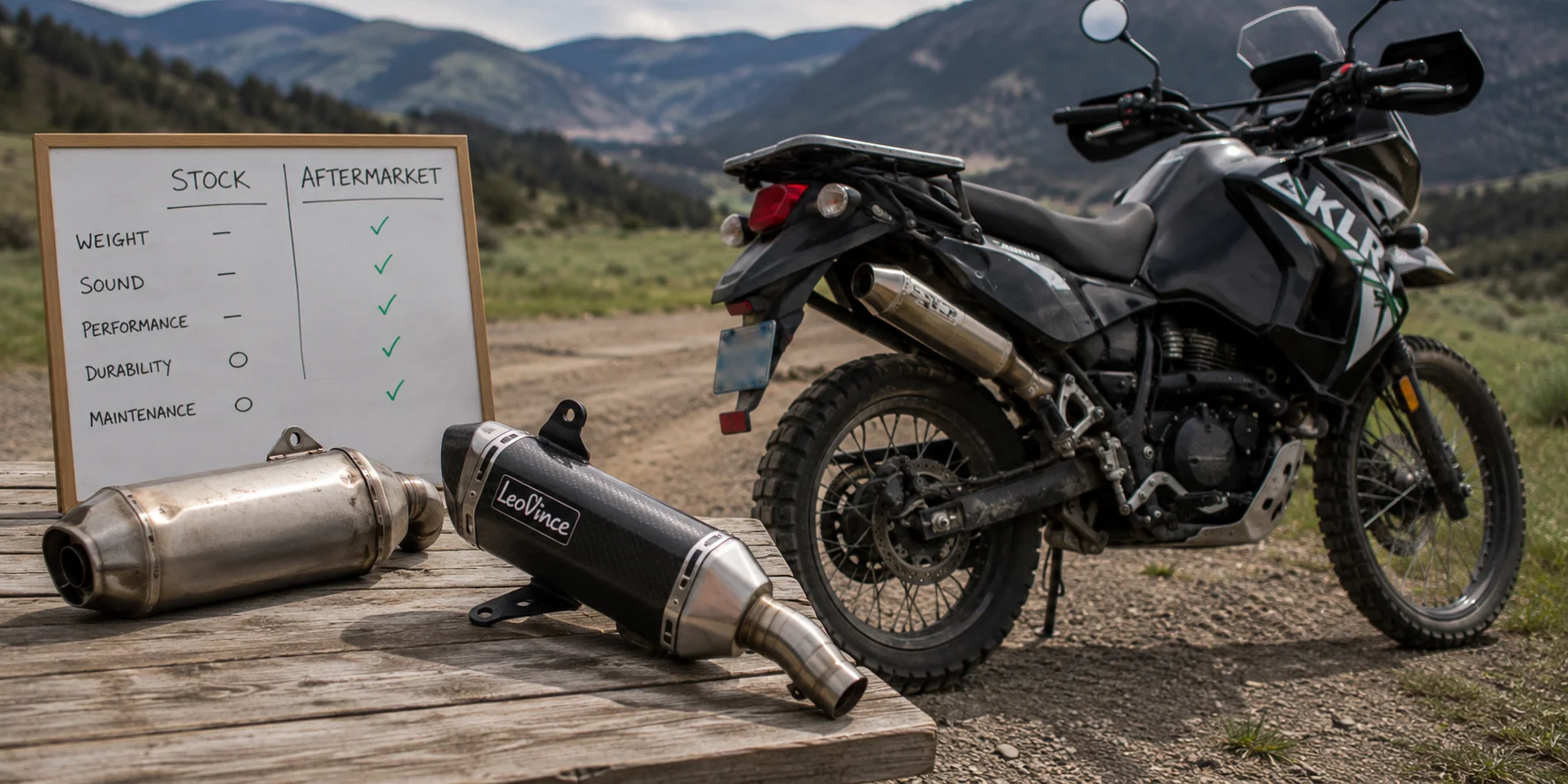 Stock vs aftermarket exhaust