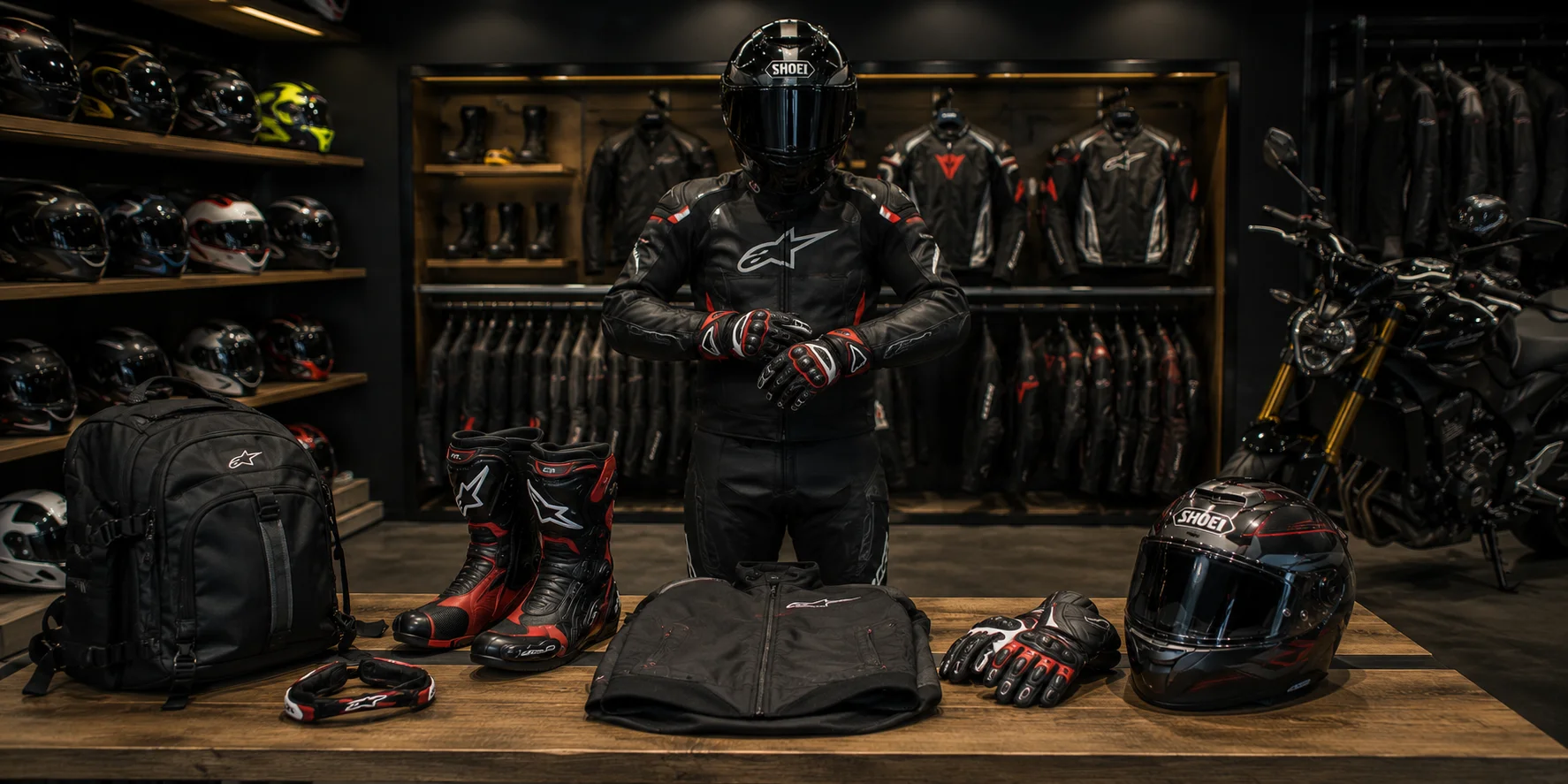 Complete Riding Gear Setup