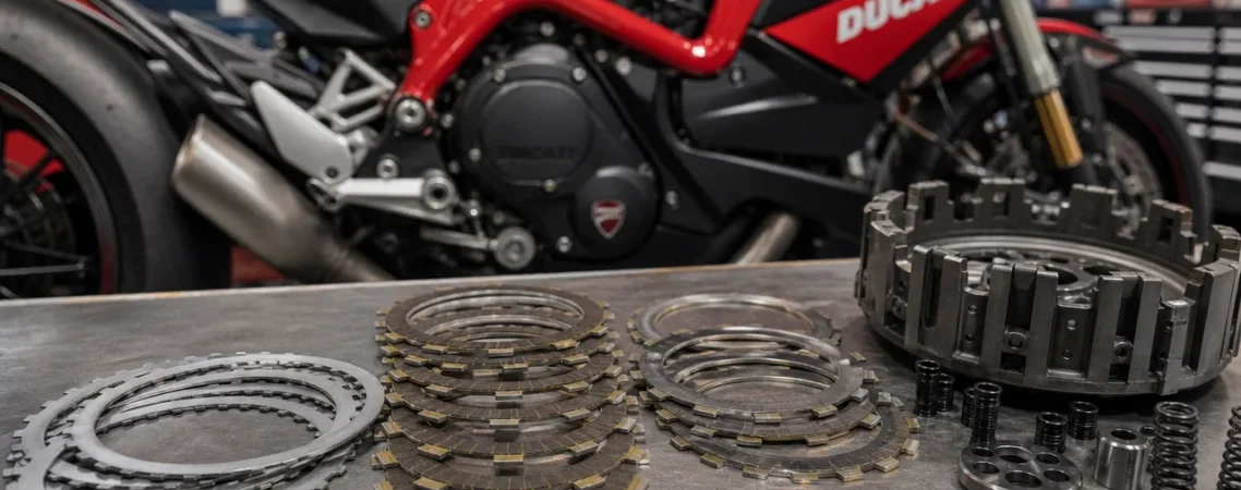 Ducati clutch plates and basket kit