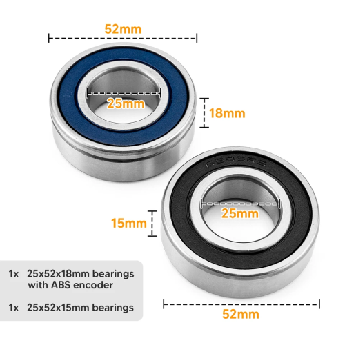 Harley-Davidson FLHX Street Glide Front Wheel Bearings 2024
