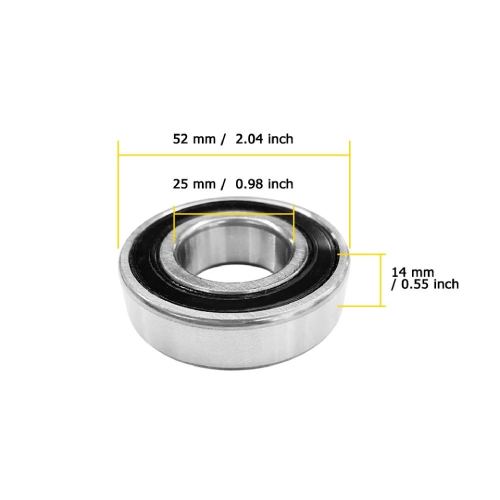 Harley-Davidson Softail Standard FXST 107 Front Wheel Bearings 2020-2024