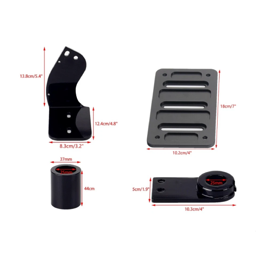 Harley-Davidson Softail Standard FXST 107 Side Mount License Plate Holder 2020-2024
