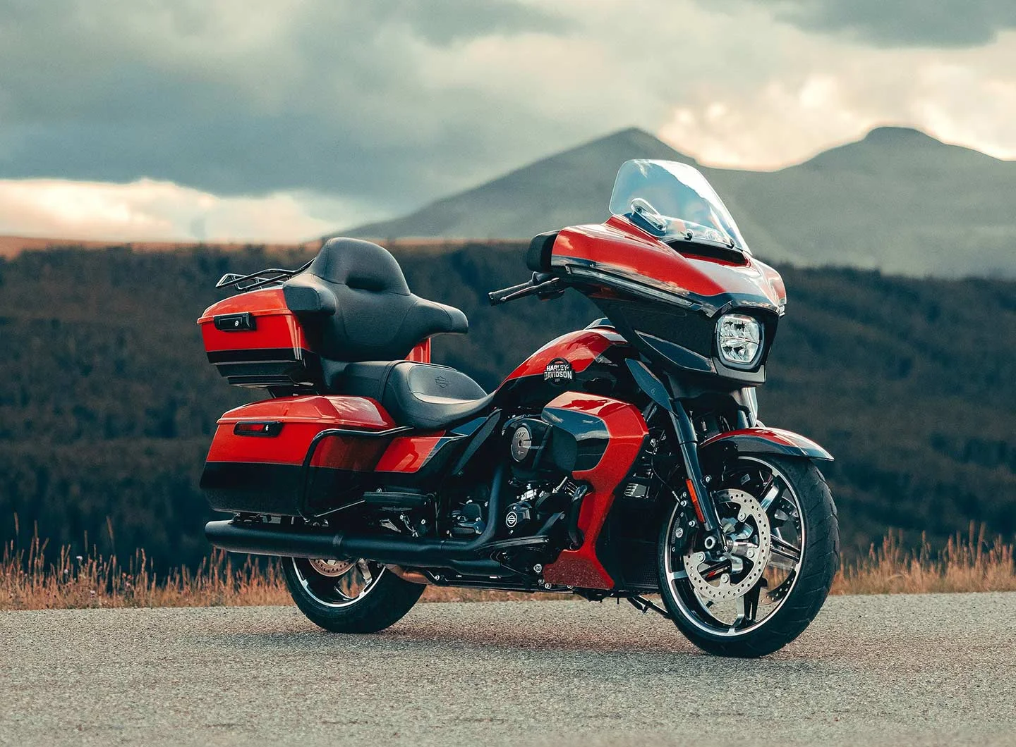 Harley-Davidson touring motorcycle