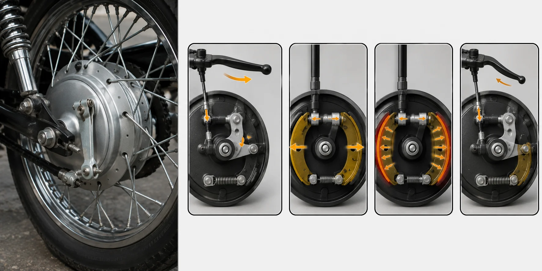 How Drum Brakes Work