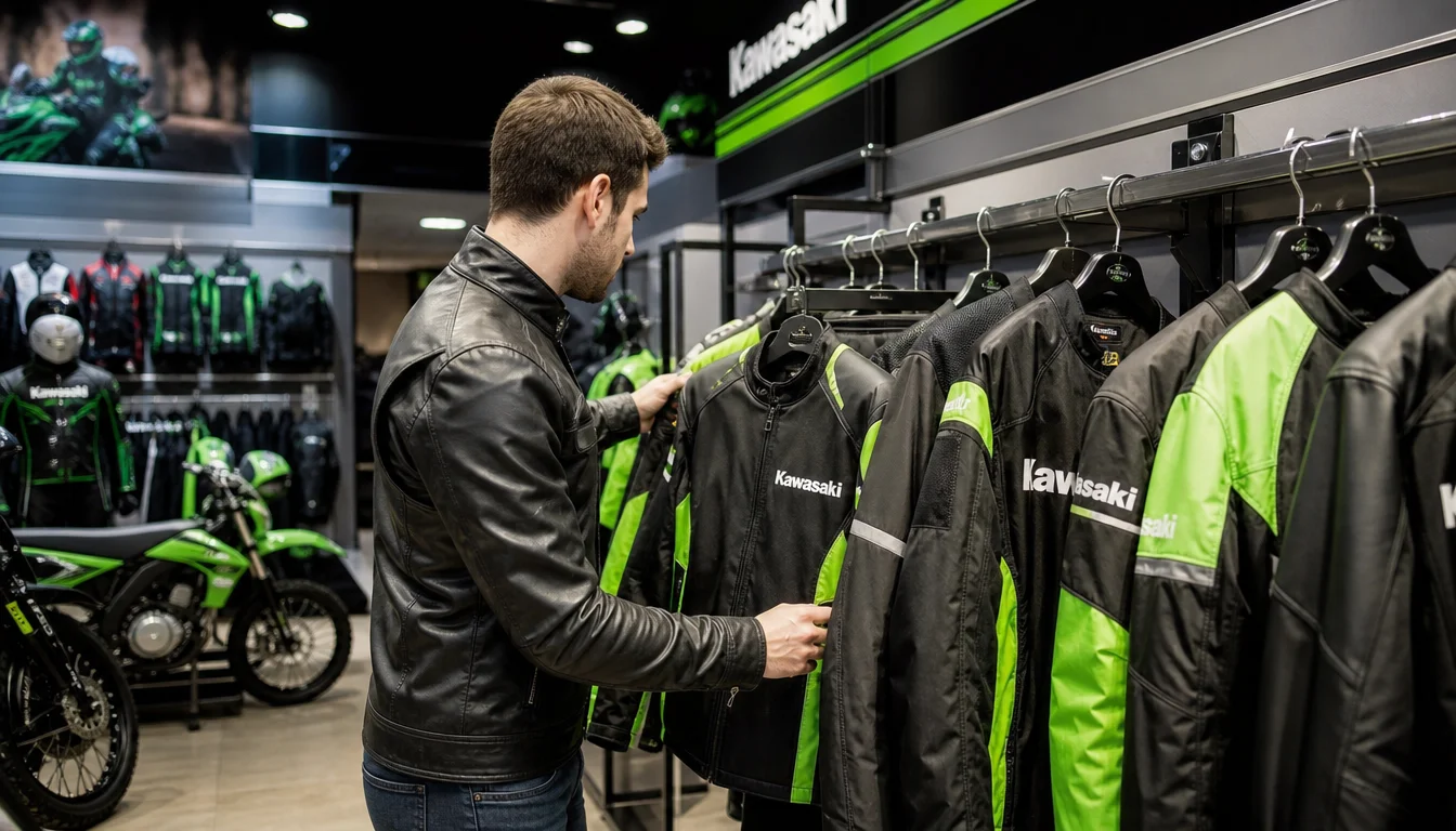 Kawasaki riding jackets