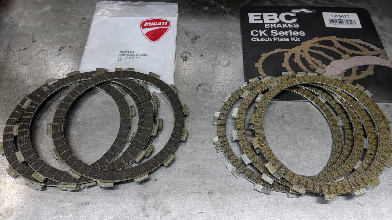 OEM Ducati vs Aftermarket Clutch Plates