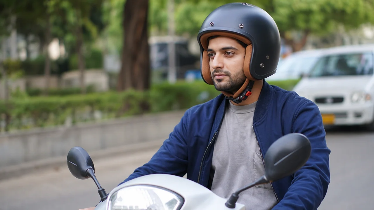 Open-Face Helmet