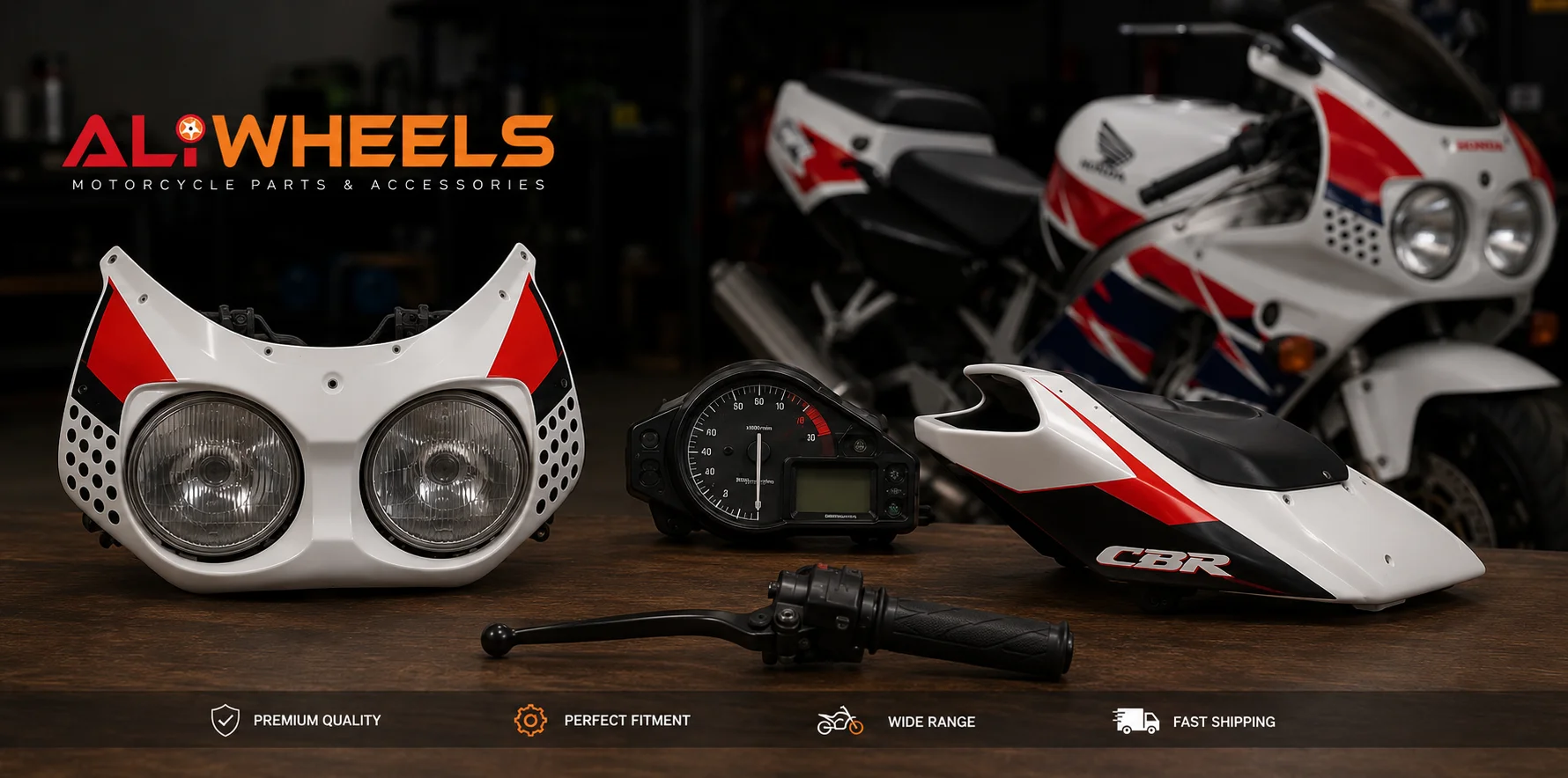 Aliwheels Honda CBR900RR parts