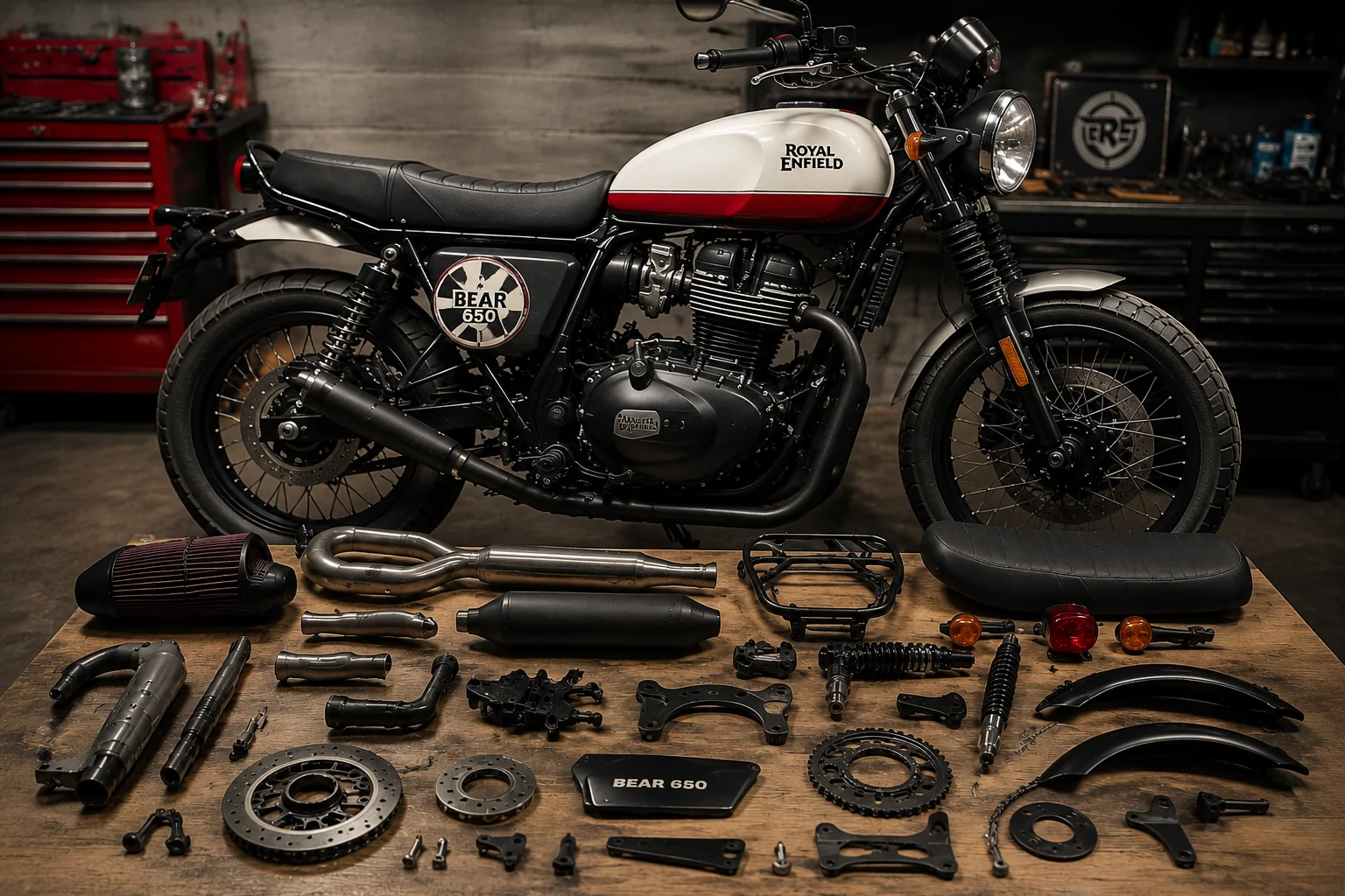 Royal Enfield Bear 650 parts