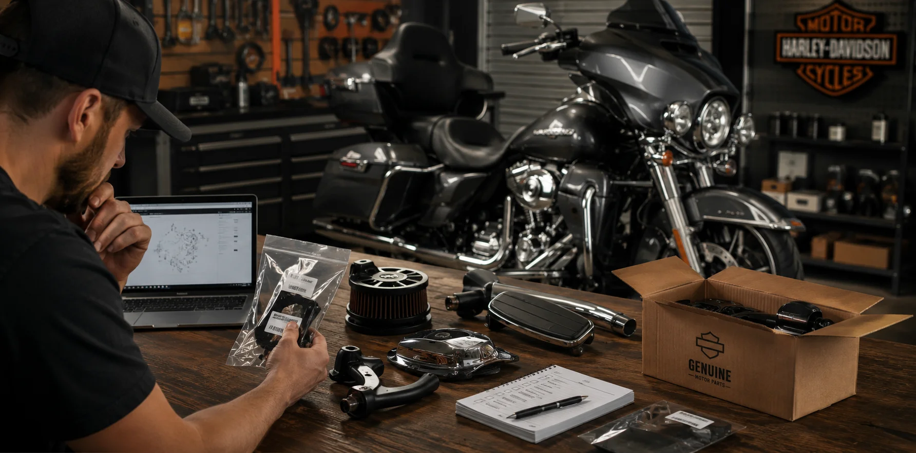 Buy Harley touring parts