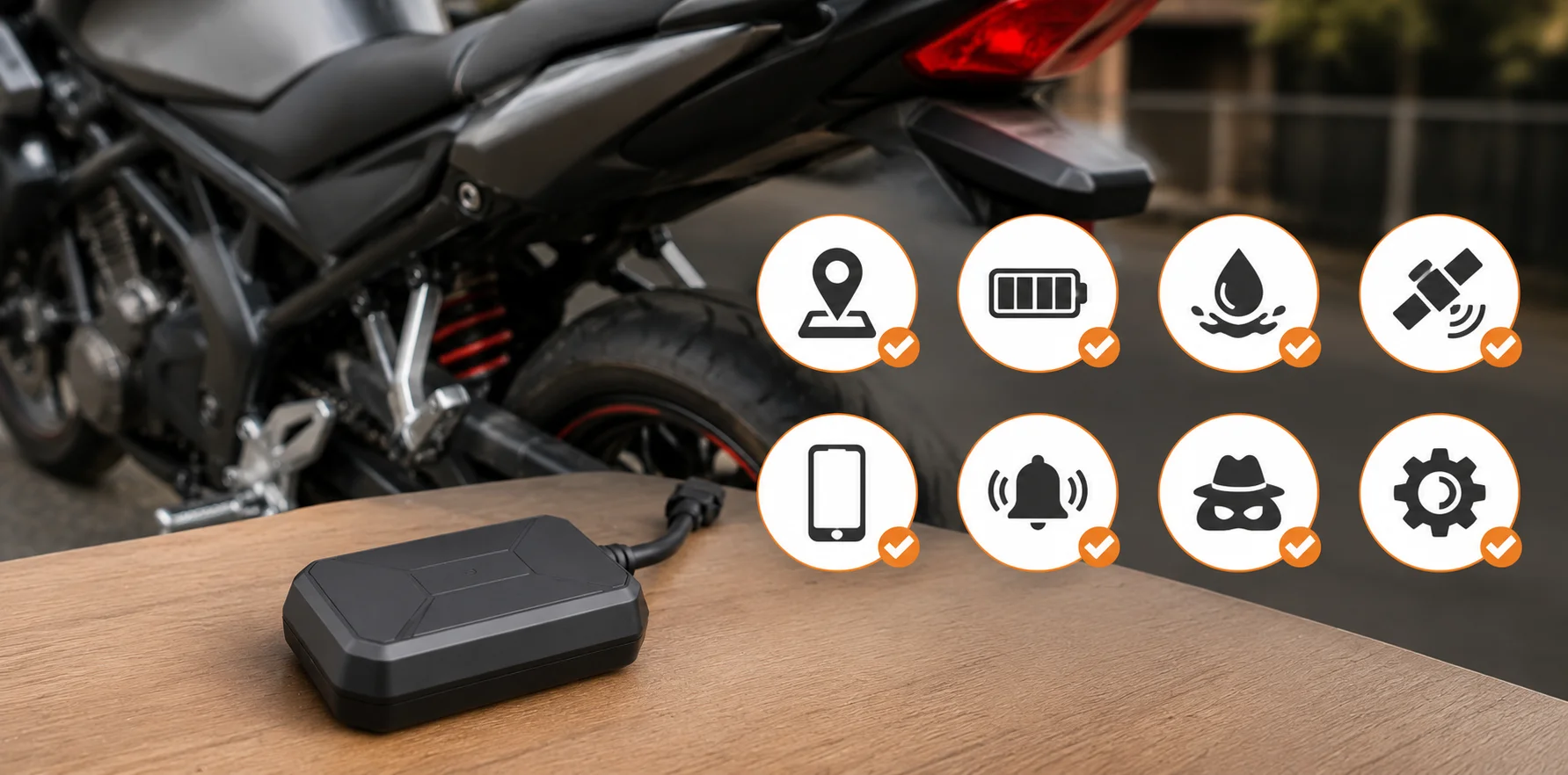 Choosing a motorcycle GPS tracker