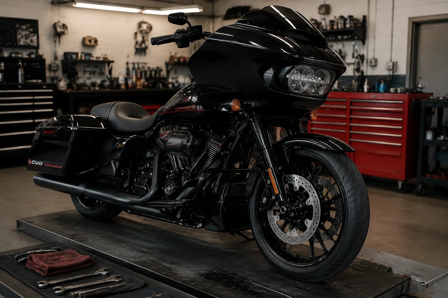 CVO Road Glide ST performance parts wear