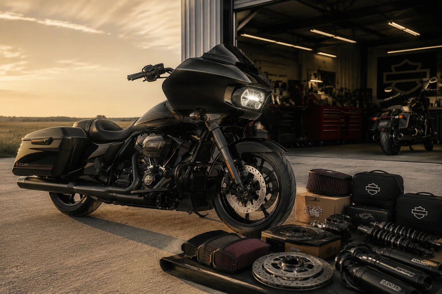 Harley CVO Road Glide ST parts