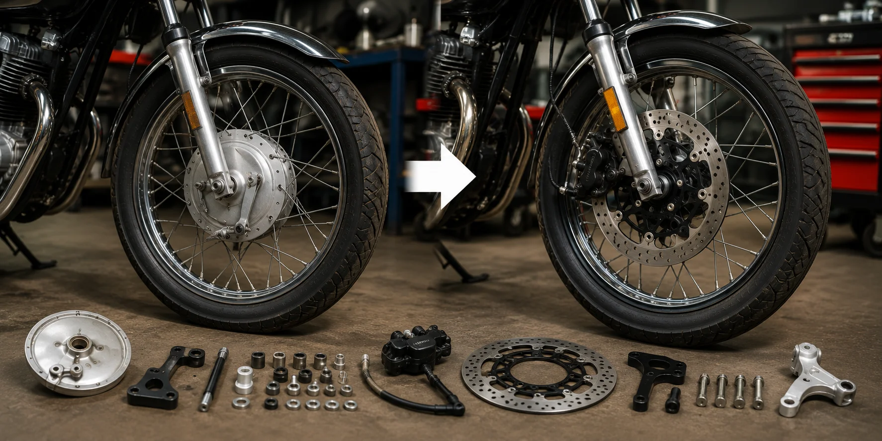 drum to disc brake upgrade