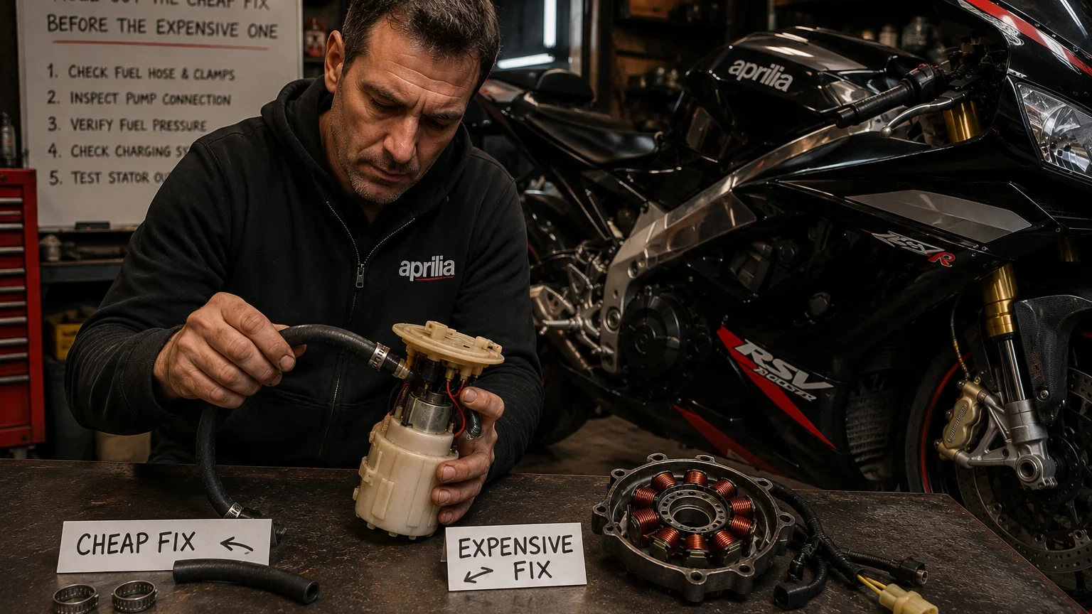 Fuel system inspection