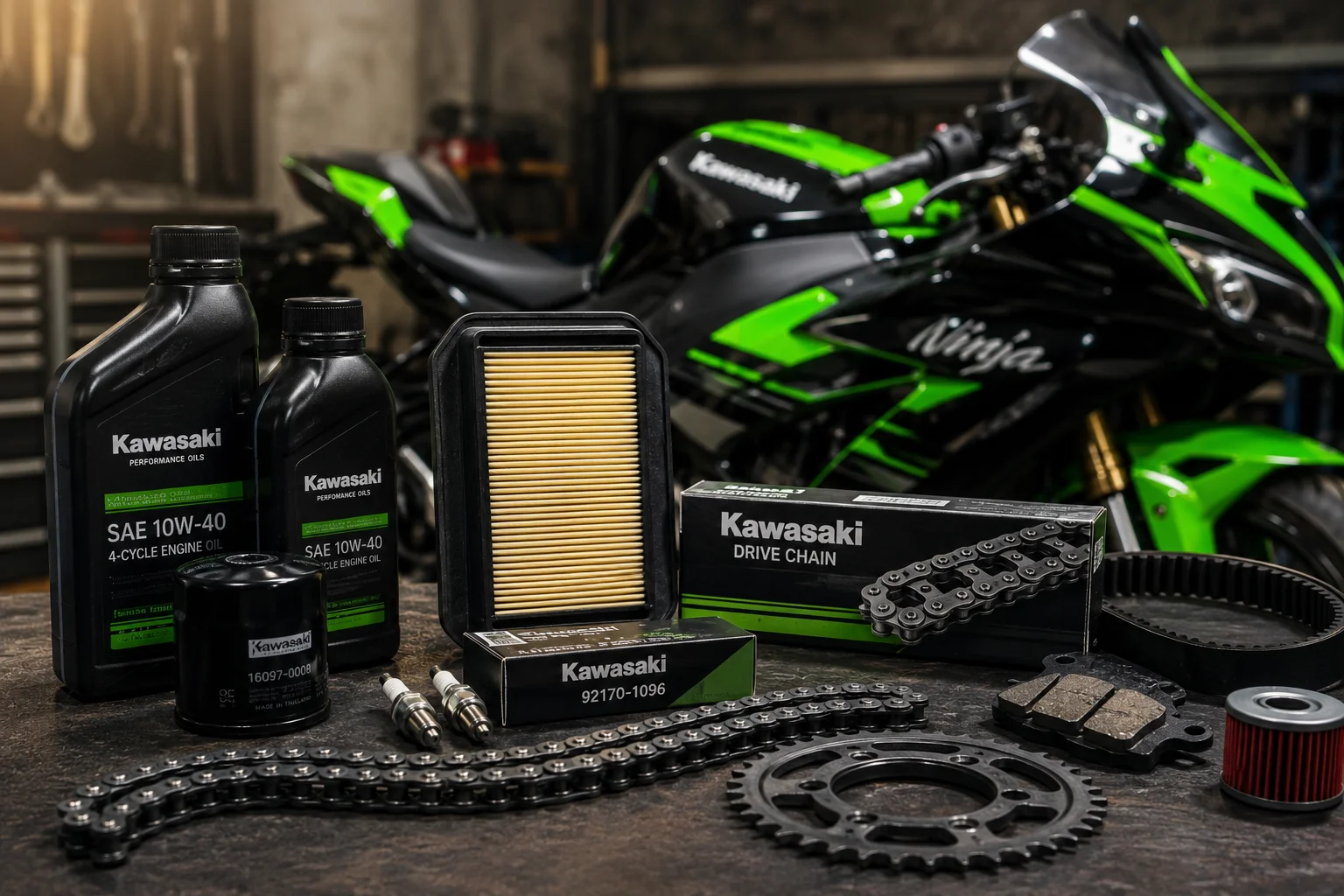 Kawasaki maintenance parts