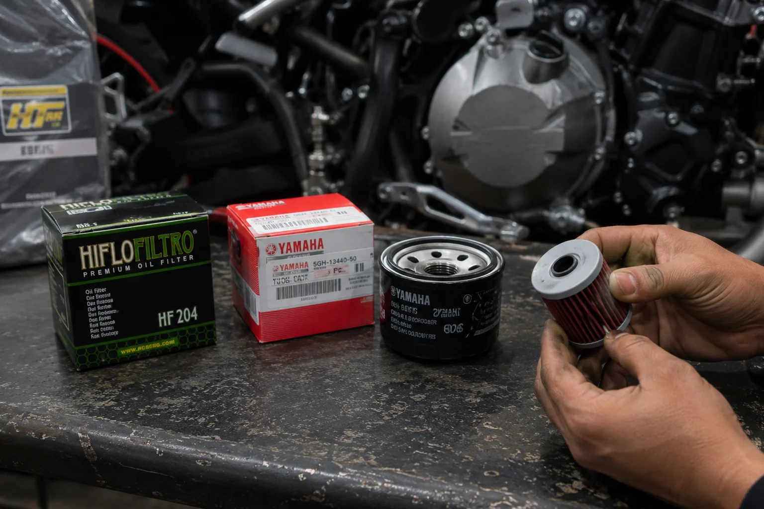 Choosing the right motorcycle oil filter