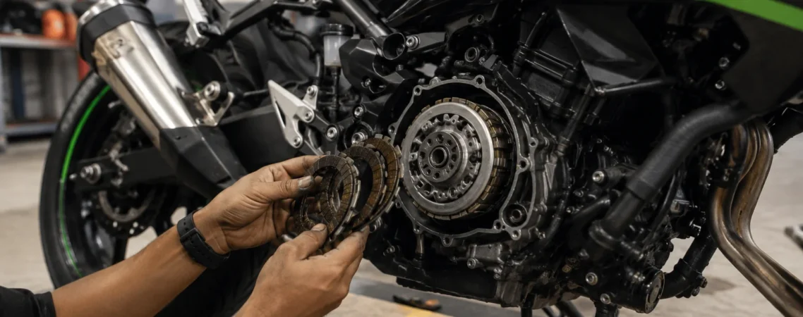 Ninja 400 clutch repair