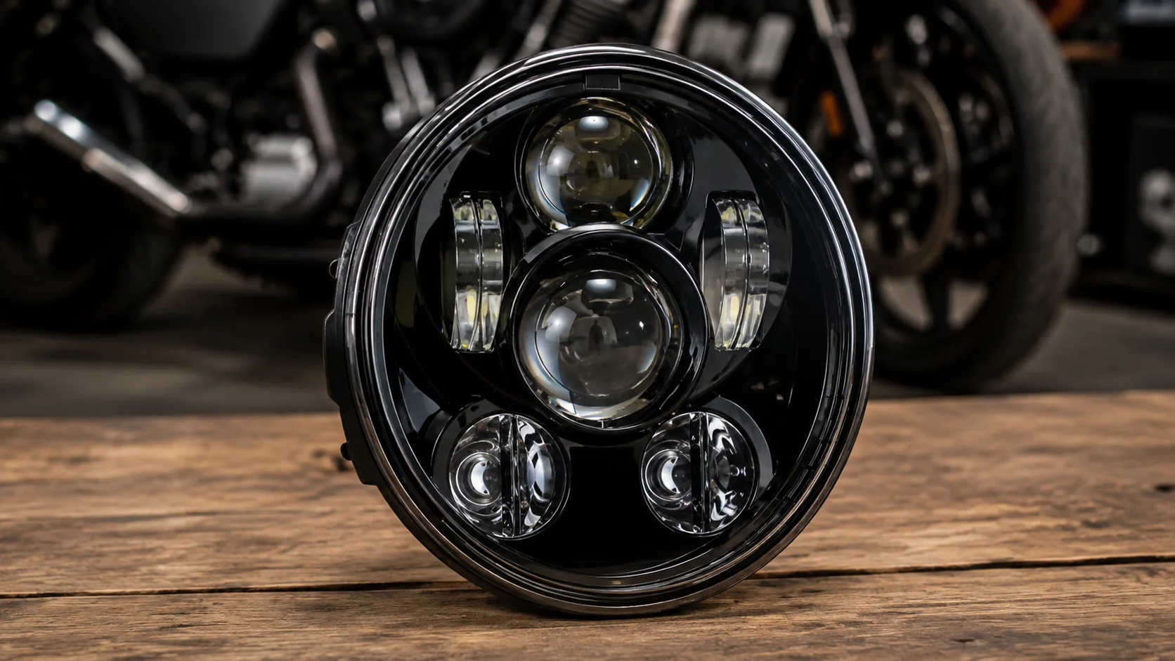 Harley-Davidson Night Train FXSTB Headlight 2000-2009
