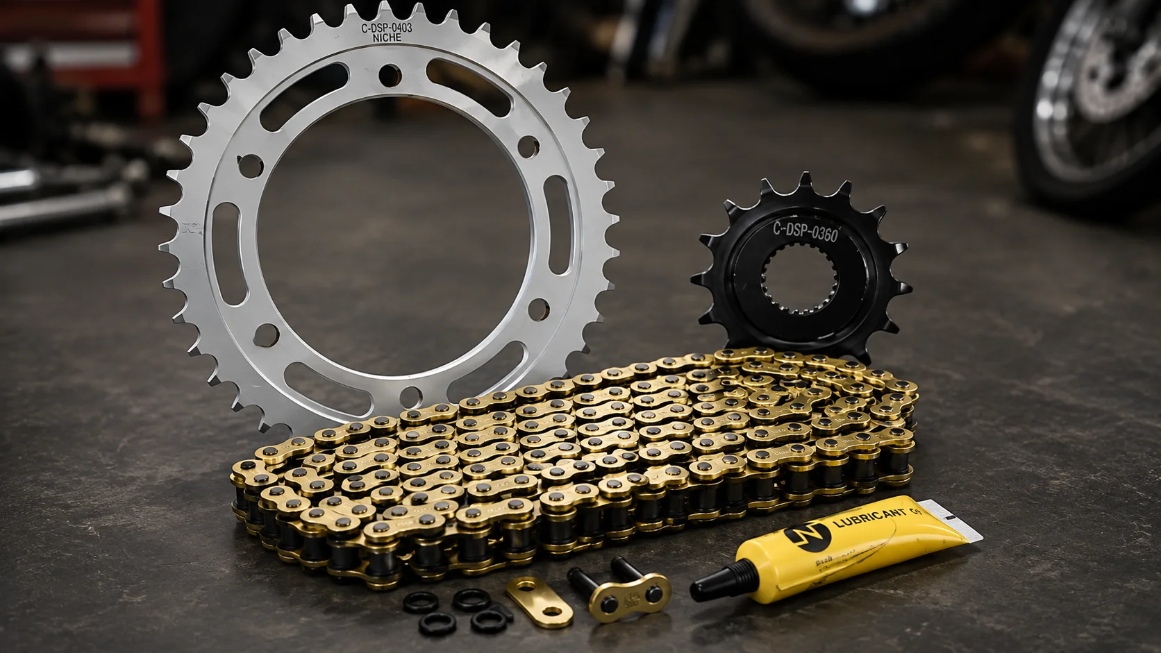 Yamaha XT250 Sprocket Chain Set 2010-2023
