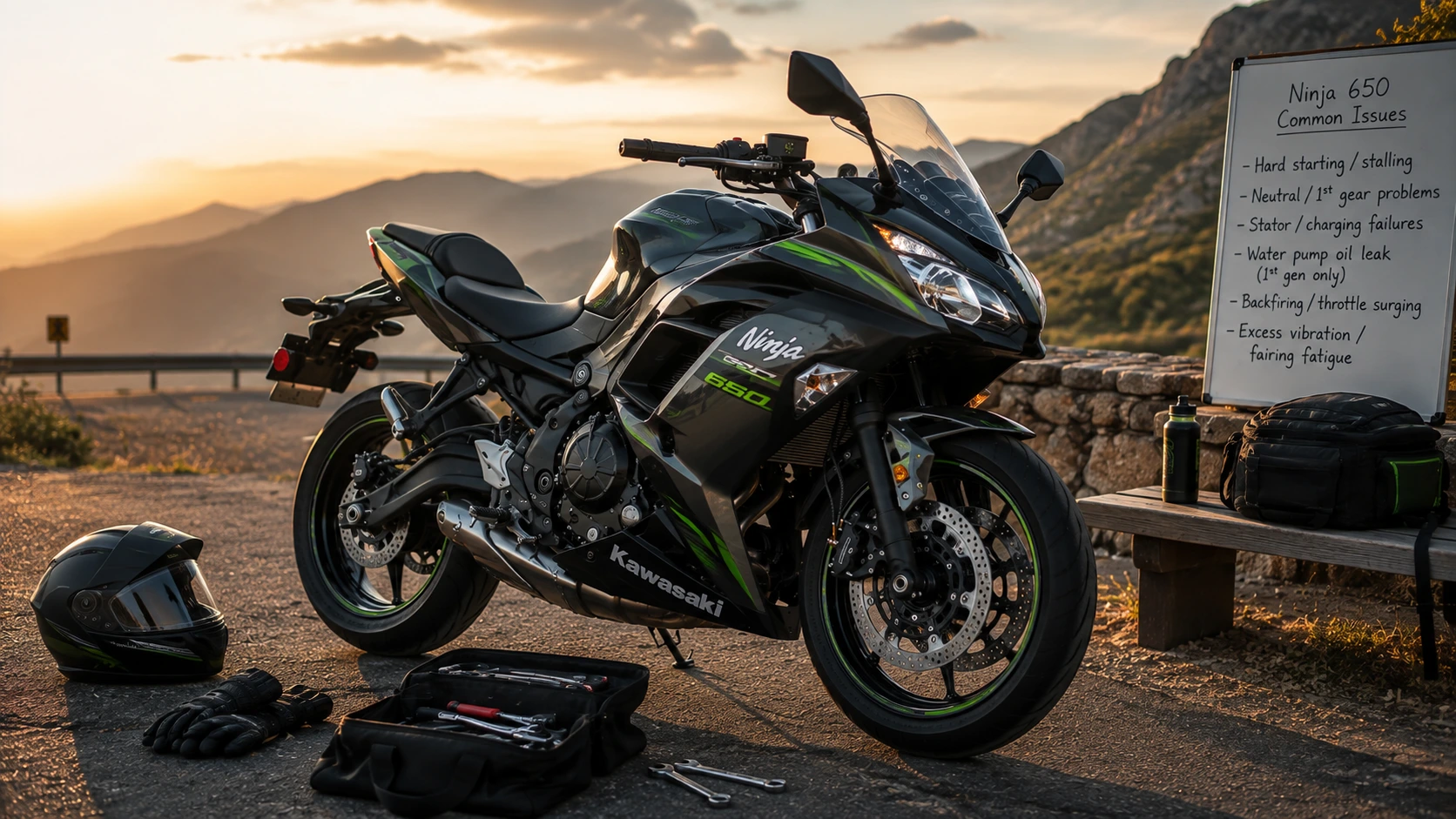 Kawasaki Ninja 650 common issues
